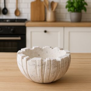 קערה משוננת מבטון פולימרי