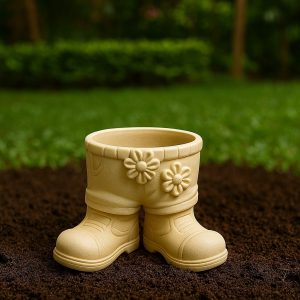 פסל רגליים מבטון פולימרי