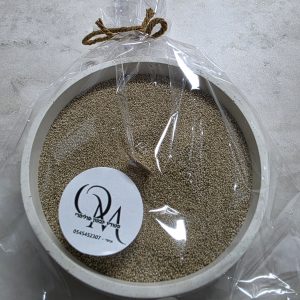 קערה מבטון פולימרי + פתיתי שאווה