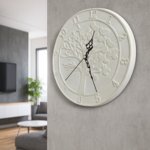 שעון "עץ החיים" מבטון פולימרי